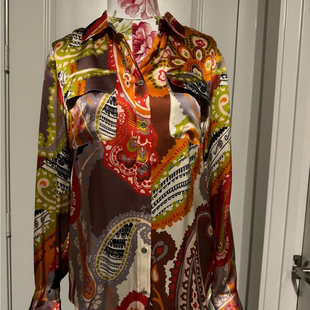 Marciano Silk Print Shirt